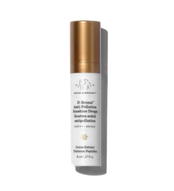 Бронзуючі краплі для обличчя Drunk Elephant D-Bronzi Antipollution Sunshine Drops Mini