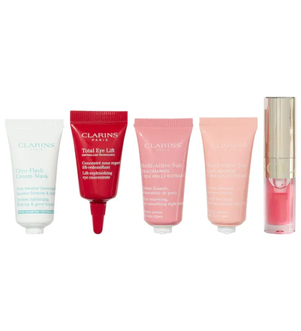 Набір мініатюр Clarins Lift and Glow Set