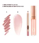 Набір для губ Charlotte Tilbury Mini Glossy Pink Lip Gloss + Lip Liner Set - Fresh Pink