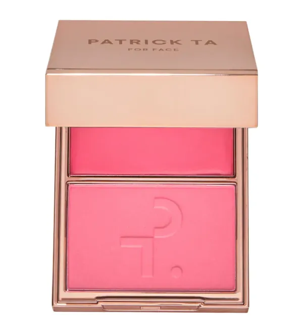 Палетка рум'ян Patrick TA Double-Take Crème & Powder Blush Blush Duo - відтінок She's That Girl