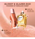 Подарунковий набір Gisou Glossy & Glazed Hair & Lip Oil Gift Set