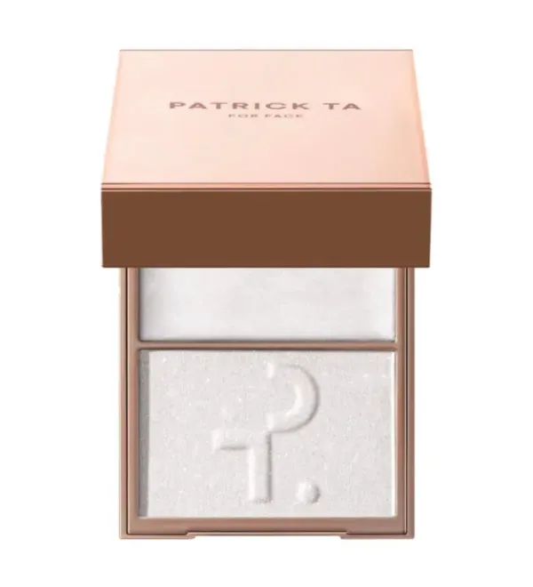 Палетка хайлайтерів для обличчя Patrick Ta Major Glow Crème & Powder Light Reflecting Translucent Highlighter Duo