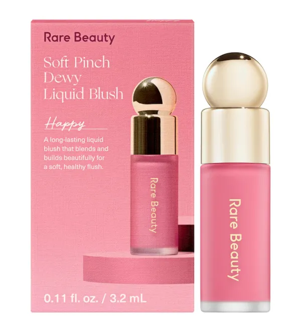 Рум'яна Rare Beauty by Selena Gomez Soft Pinch Liquid Blush mini - Happy, 3.2ml