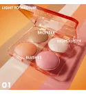 Палетка для обличчя SEPHORA COLLECTION Colorful Face Bronzer, Blush & Highlighter Palette