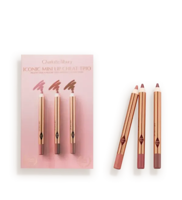 Набір олівців для губ Charlotte Tilbury Iconic Lip Cheat Trio