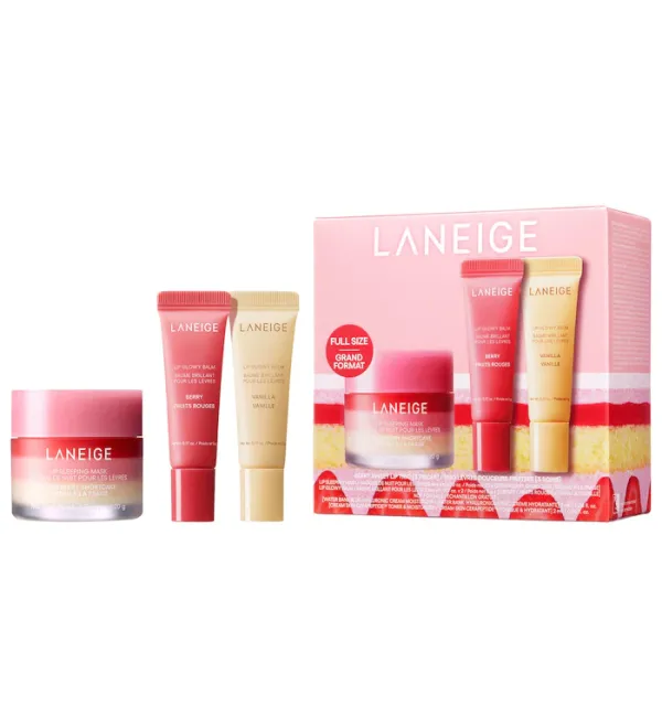 Набір LANEIGE Berry Sweet Lip Treatment Minis Trio Set
