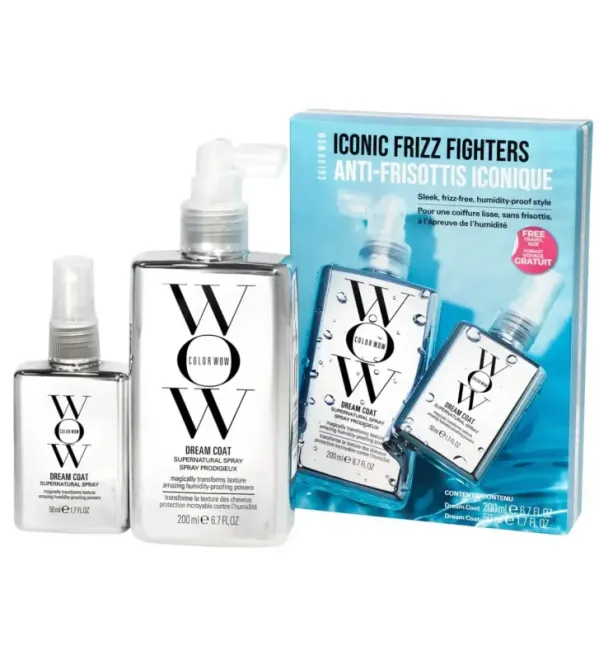 Набір Color WOW Dream Coat Supernatural Spray спрей для вирівнювання волосся 200 мл+50 мл