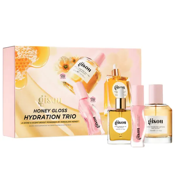 Набір Gisou Honey Gloss Hydration Trio
